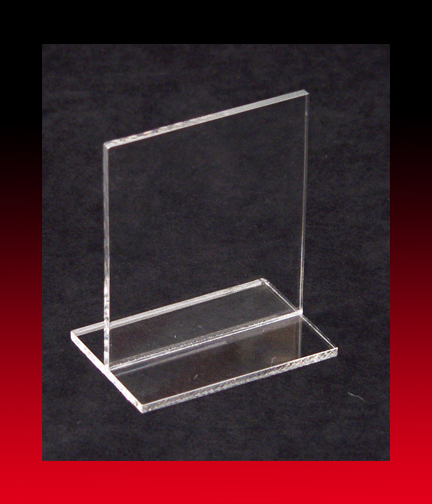 T-Base Acrylic Sign Holder